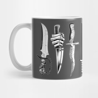 KNIVES AND DAGGERS Mug